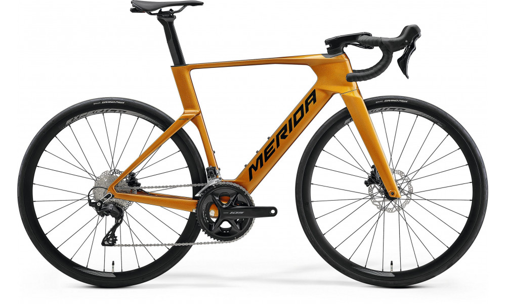 Velosipēds Merida Reacto 4000 2027 mineral gold(black) 