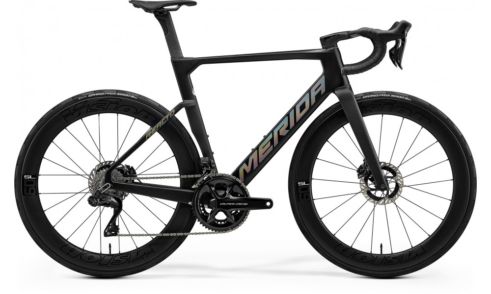 Velosipēds Merida Reacto Team 2026 silk black(glossy dark silver) 