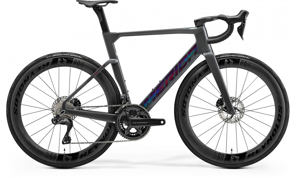 Velosipēds Merida Reacto 9000 2026 cool grey(purple) 