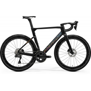 Velosipēds Merida Reacto 8000 2026 silk black(glossy dark silver)