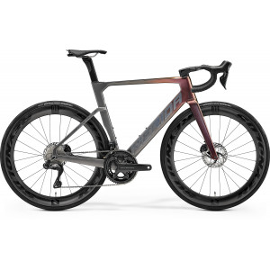 Velosipēds Merida Reacto 8000 2026 rainbow/gunmetal grey(silver)