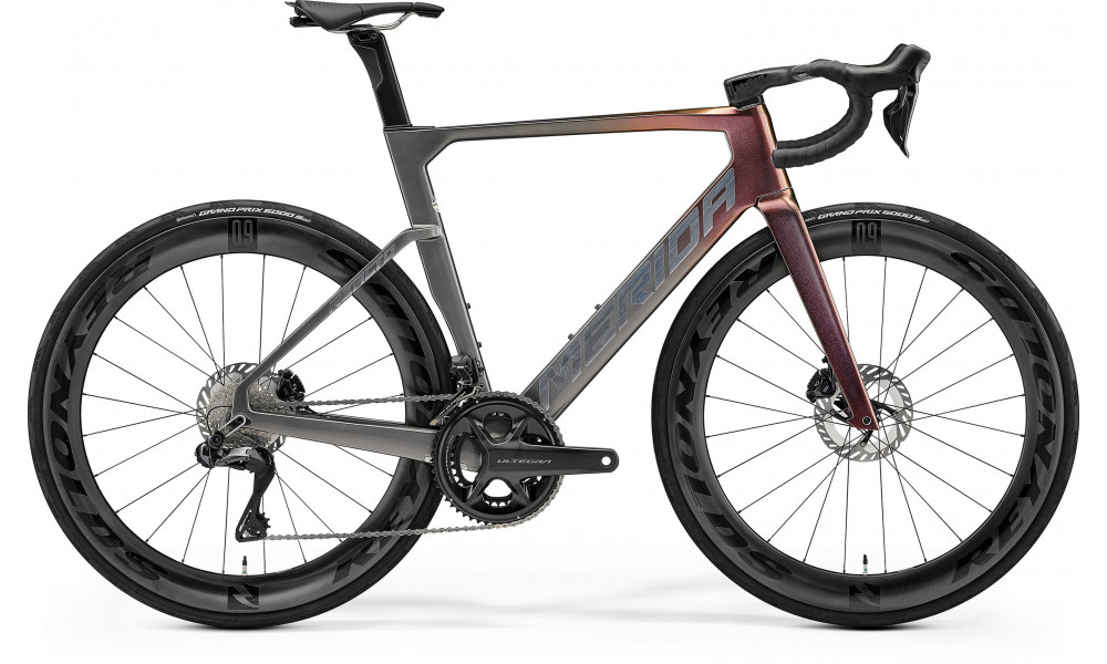 Velosipēds Merida Reacto 8000 2026 rainbow/gunmetal grey(silver) 