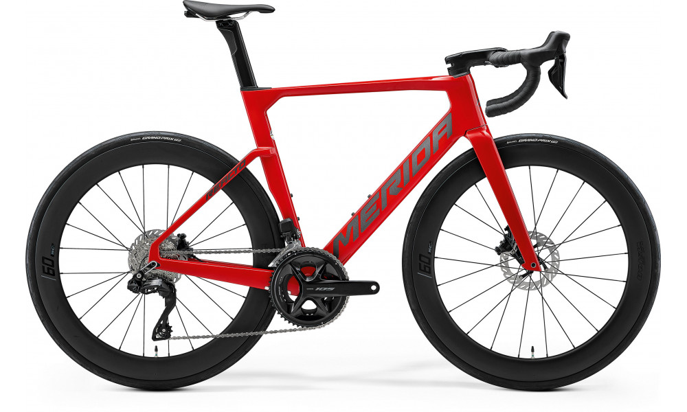 Velosipēds Merida Reacto 6000 2026 dark race red(gunmetal grey) 