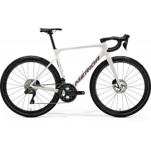Velosipēds Merida Scultura 8000 2026 matt white(rainbow purple)