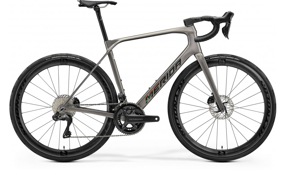 Velosipēds Merida Scultura Endurance 9000 2026 warm slate grey(holo-black) 