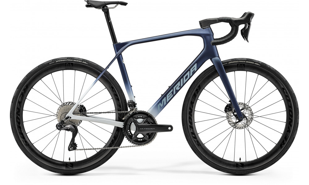 Velosipēds Merida Scultura Endurance 9000 2026 silk mountain dust blue(white) 