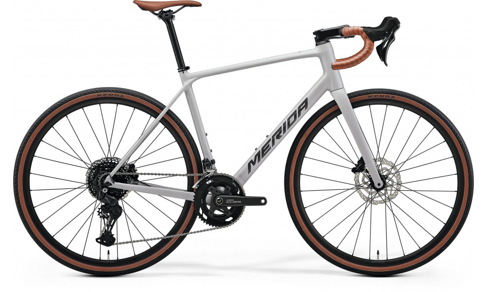 Velosipēds Merida Scultura Endurance GR 400 2026 silk grey(gunmetal grey) 