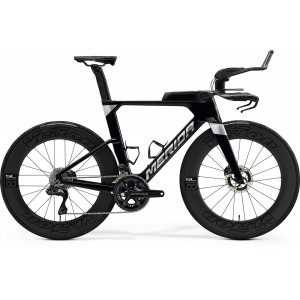 Velosipēds Merida Time Warp TRI 10K 2026 metallic black(flash bcp)