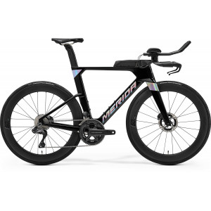 Velosipēds Merida Time Warp TRI Limited 2026 metallic black(flash bcp)
