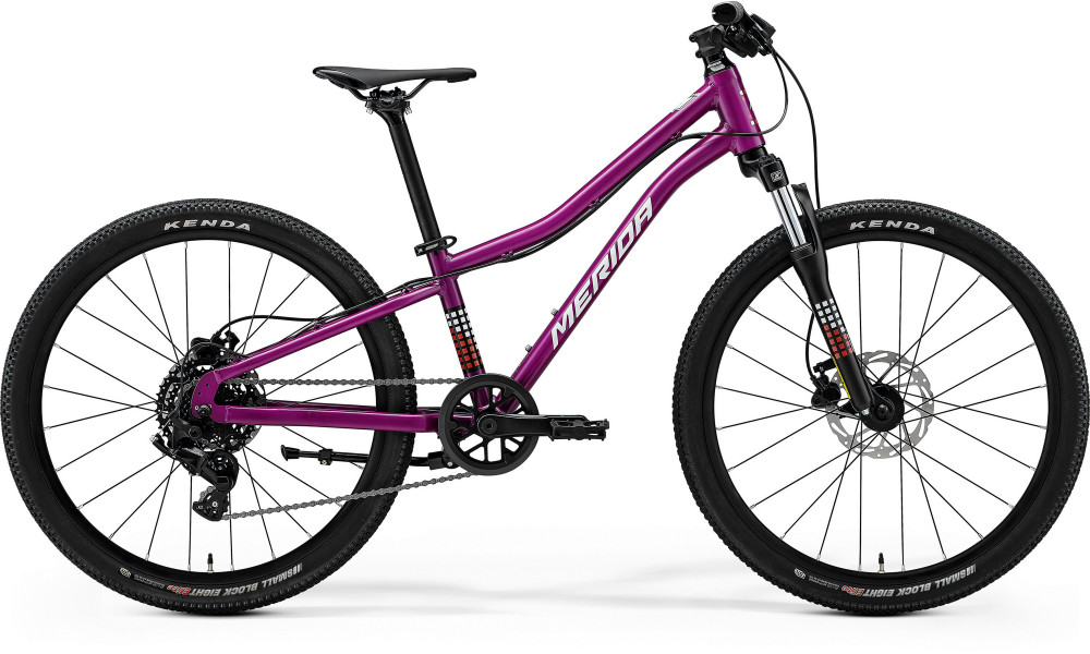Velosipēds Merida Matts J.24 2026 silk purple(wht/red/blk) 