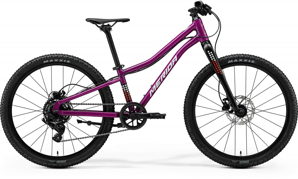 Velosipēds Merida Matts J.24+ 2026 silk purple(wht/red/blk) 