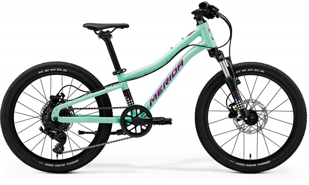 Velosipēds Merida Matts J.20 2026 matt mint(purple/wht/blk) 