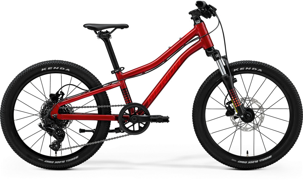 Velosipēds Merida Matts J.20 2026 dark strawberry(race red/blk) 