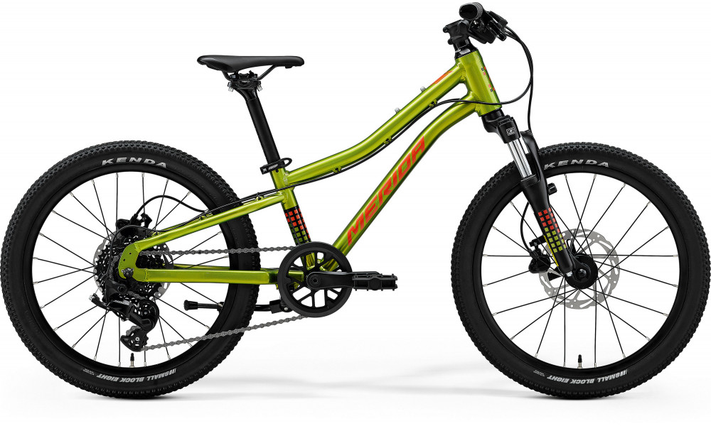 Velosipēds Merida Matts J.20 2026 fall green(red/black) 