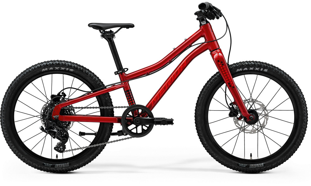 Velosipēds Merida Matts J.20+ 2026 dark strawberry(race red/blk) 
