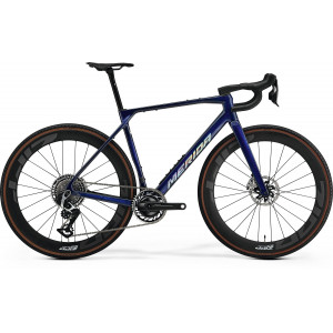Velosipēds Merida Mission 10K 2026 transp. blue carbon ud(silver)