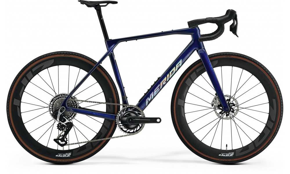 Velosipēds Merida Mission 10K 2026 transp. blue carbon ud(silver) 