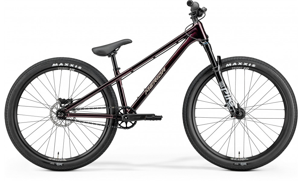 Velosipēds Merida Dirt 700 2026 metallic black(smoked silver) 