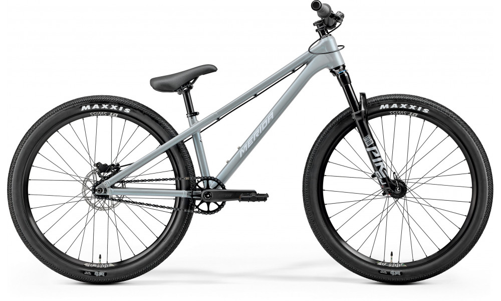 Velosipēds Merida Dirt 700 2026 silk transparent blue(silver) 