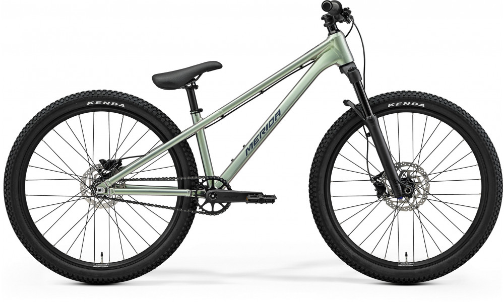 Velosipēds Merida Dirt 500 2026 grey/green clear coat(silver) 