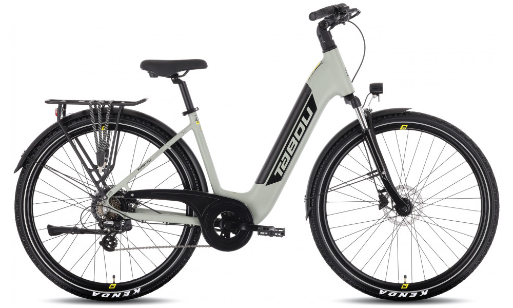 Elektro velosipēds Tabou Mono UP ECO Plus grey-yellow - 1