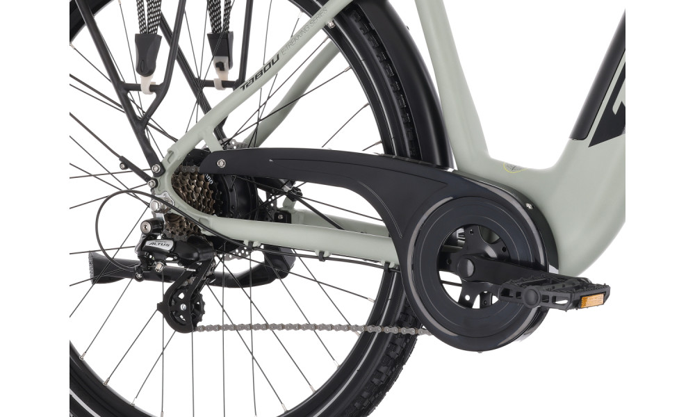 Elektro velosipēds Tabou Mono UP ECO Plus grey-yellow - 3