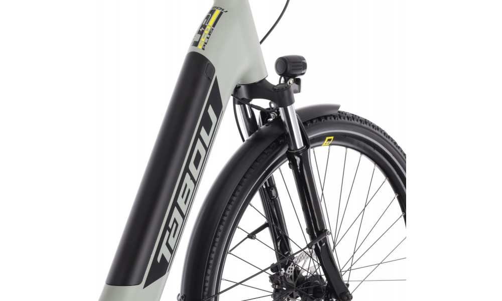 Elektro velosipēds Tabou Mono UP ECO Plus grey-yellow - 9