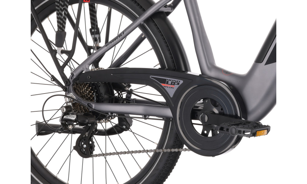 Elektro velosipēds Tabou Mono UP ECO Plus 26 anthracite-red - 3