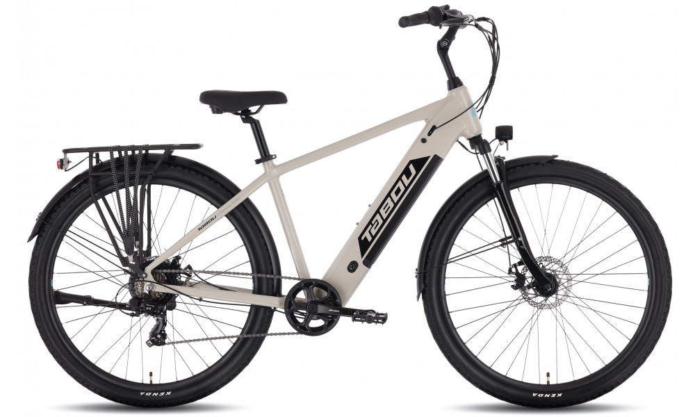 Elektro velosipēds Tabou Kinetic UP ECO grey-black - 1