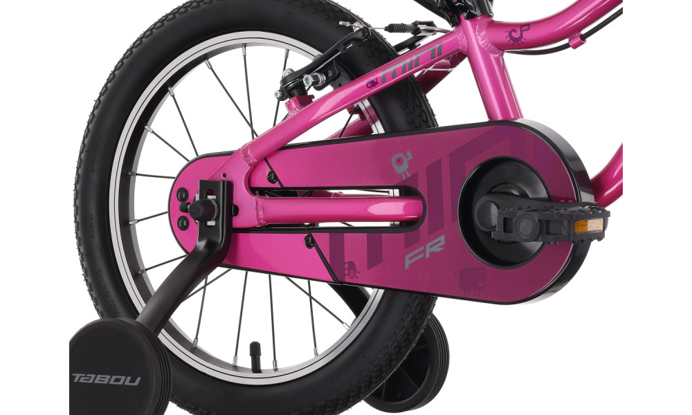 Velosipēds Tabou Miss FR 16 pink-purple - 3