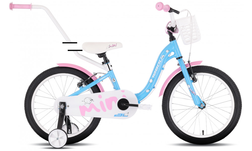 Velosipēds Tabou Miss AL 18 blue-pink - 1