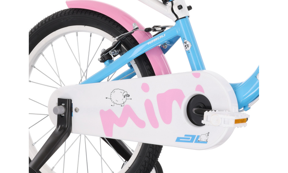 Velosipēds Tabou Miss AL 18 blue-pink - 3