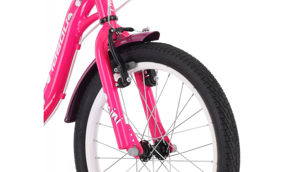 Velosipēds Tabou Miss AL 18 pink-white - 4
