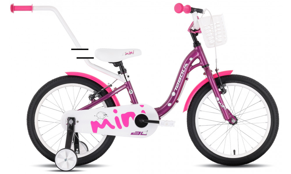 Velosipēds Tabou Miss AL 18 purple-white - 1