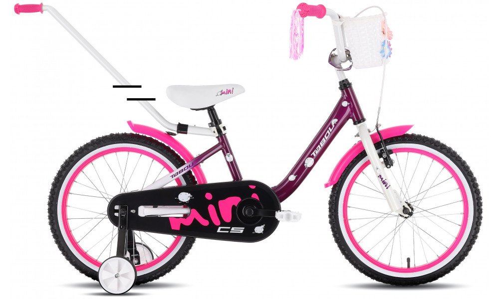 Velosipēds Tabou Miss CS Alu 18 purple-white - 1