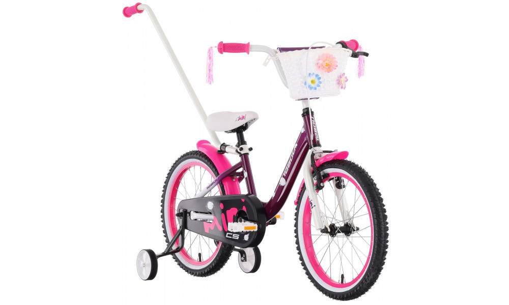 Velosipēds Tabou Miss CS Alu 18 purple-white - 2
