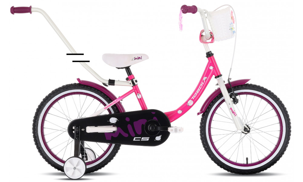 Velosipēds Tabou Miss CS 18 pink-white - 1