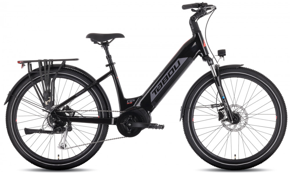 Elektro velosipēds Tabou Mono UP 2.0 26 black-red - 1