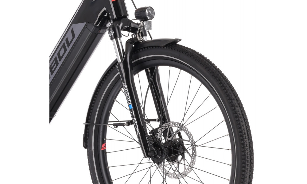 Elektro velosipēds Tabou Mono UP 2.0 26 black-red - 4