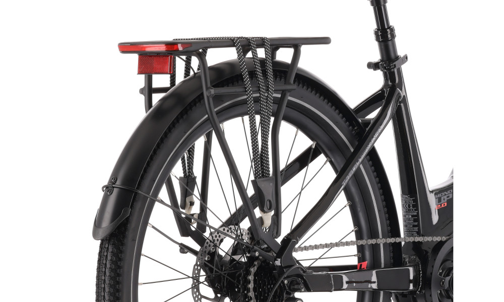 Elektro velosipēds Tabou Mono UP 2.0 26 black-red - 8