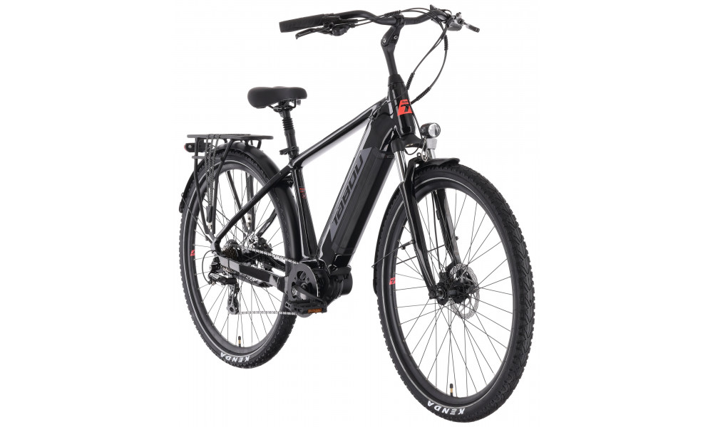 Elektro velosipēds Tabou Kinetic UP 1.0 black-red - 2