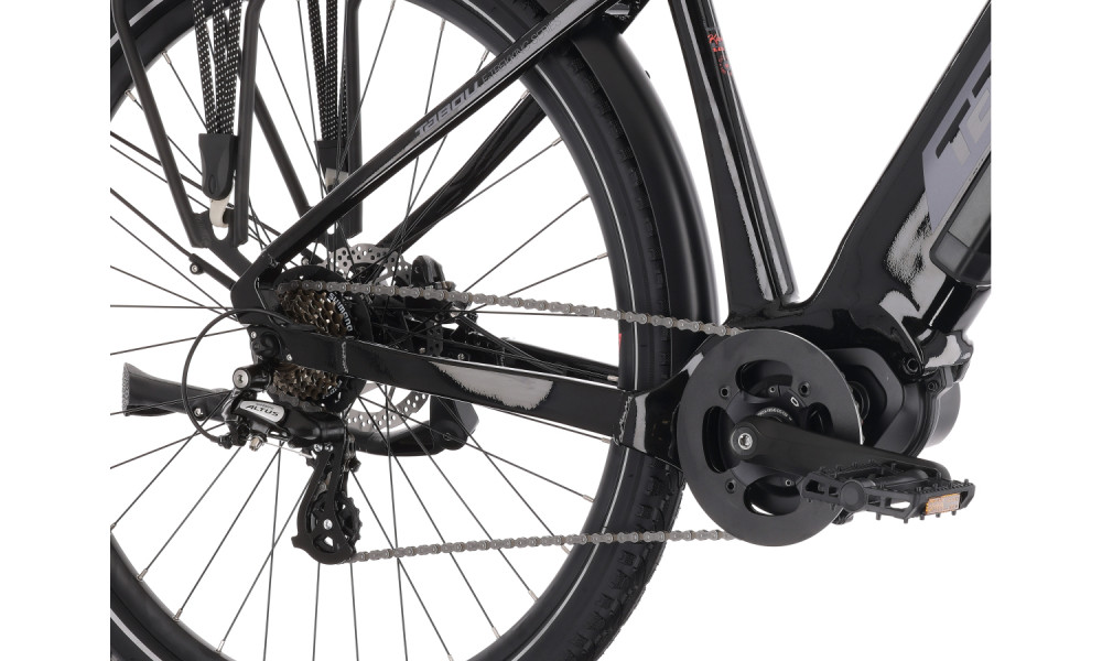 Elektro velosipēds Tabou Kinetic UP 1.0 black-red - 3