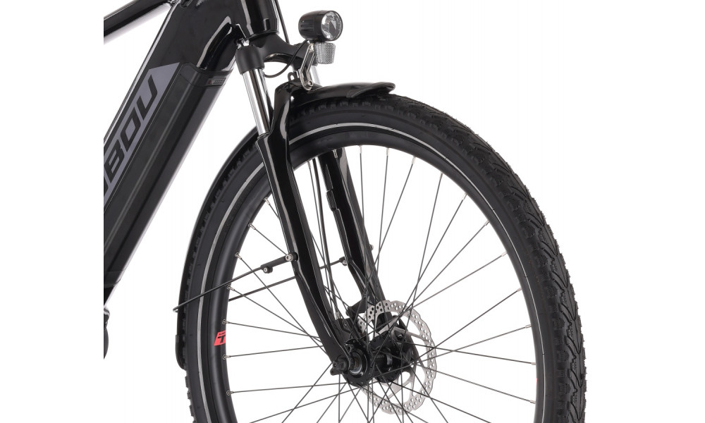Elektro velosipēds Tabou Kinetic UP 1.0 black-red - 4