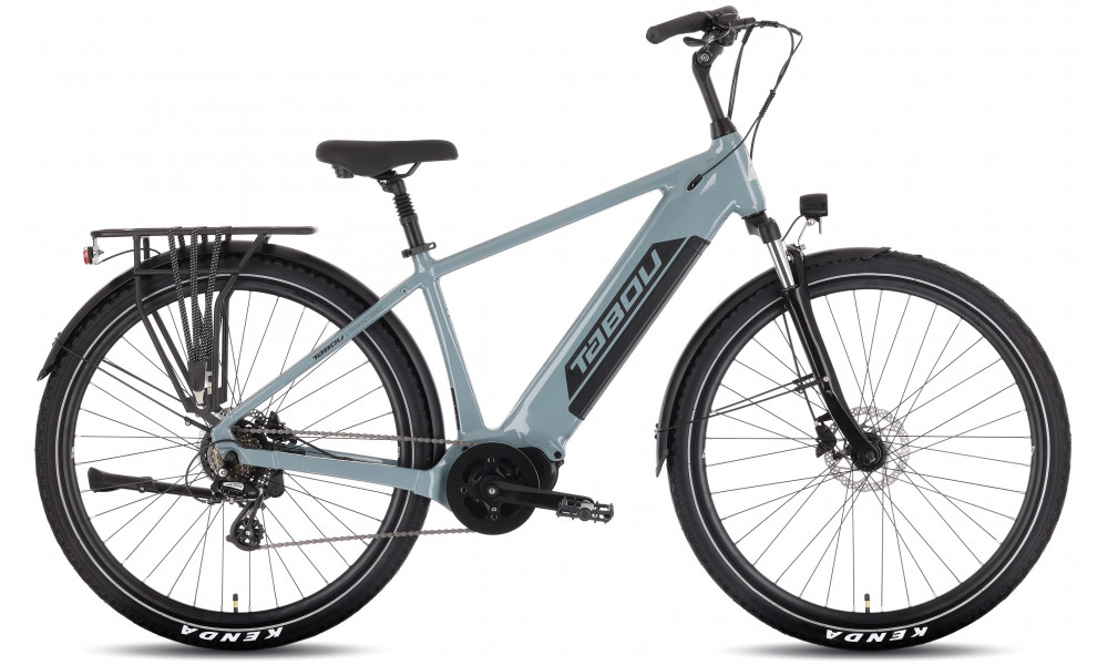 Elektro velosipēds Tabou Kinetic UP 1.0 grey-blue - 1