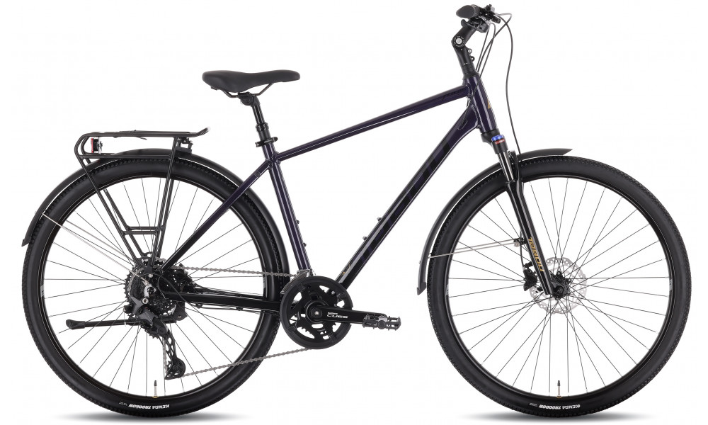 Velosipēds Tabou Flow 4 EQ 21 black-purple - 1