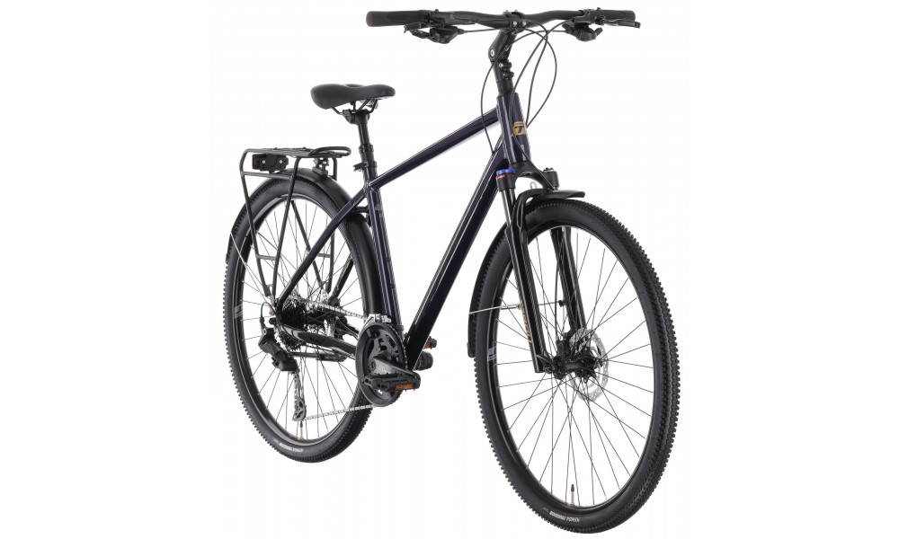Velosipēds Tabou Flow 4 EQ 21 black-purple - 2
