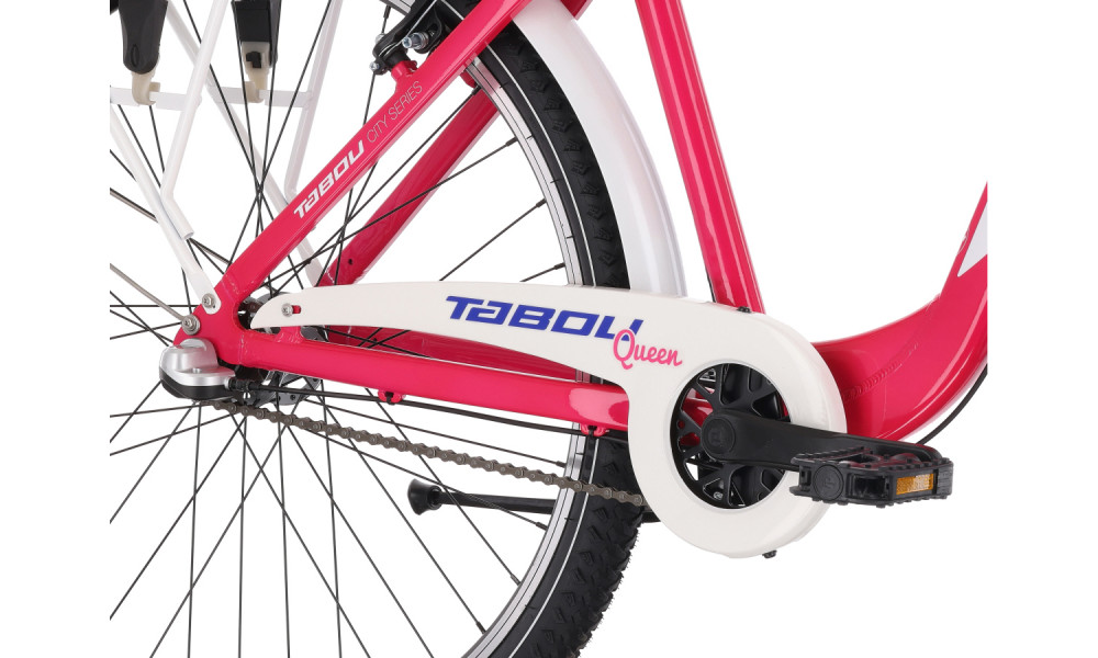 Velosipēds Tabou Queen 27.5 Plus pink-white - 3