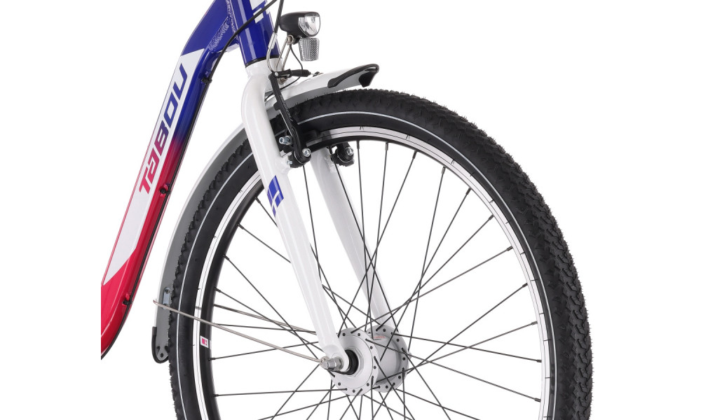 Velosipēds Tabou Queen 27.5 Plus pink-white - 4