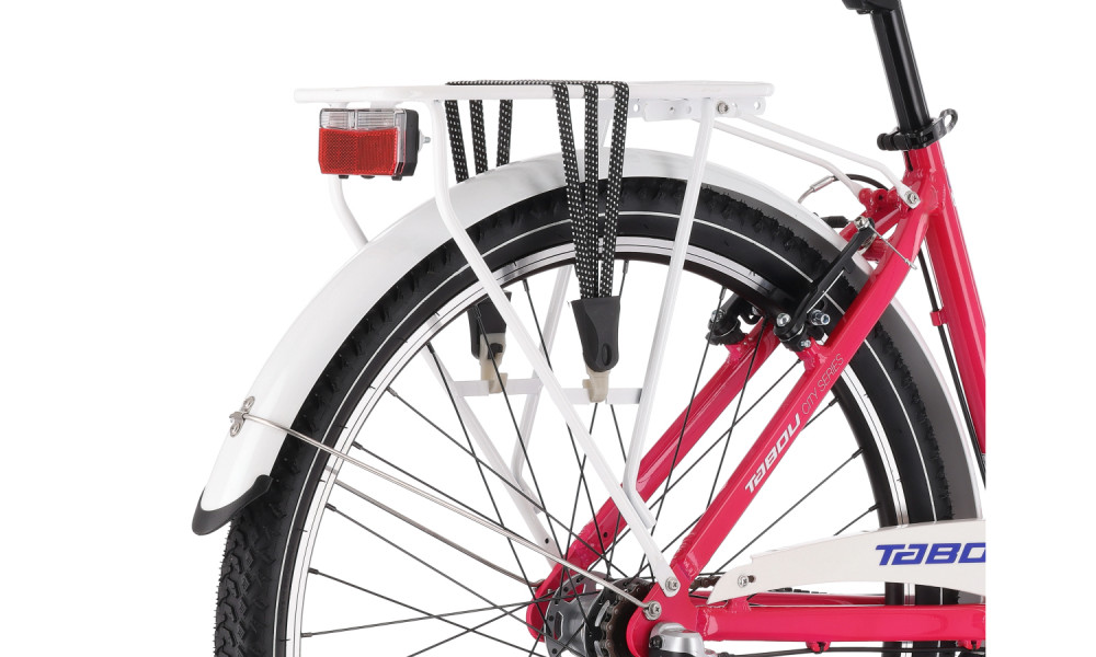 Velosipēds Tabou Queen 27.5 Plus pink-white - 8
