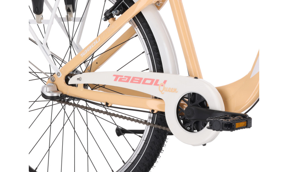 Velosipēds Tabou Queen 26 Plus coral-white - 3